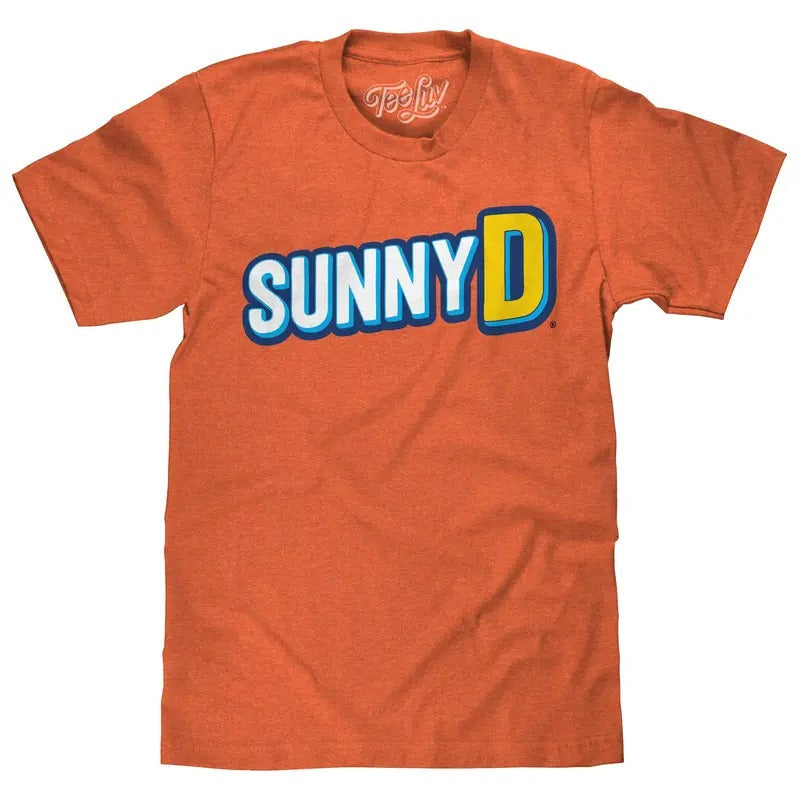 Sunny Delight Beverage T-Shirt - Heather Orange Hoodie, Sweatshirt | RetroVerseTees.com