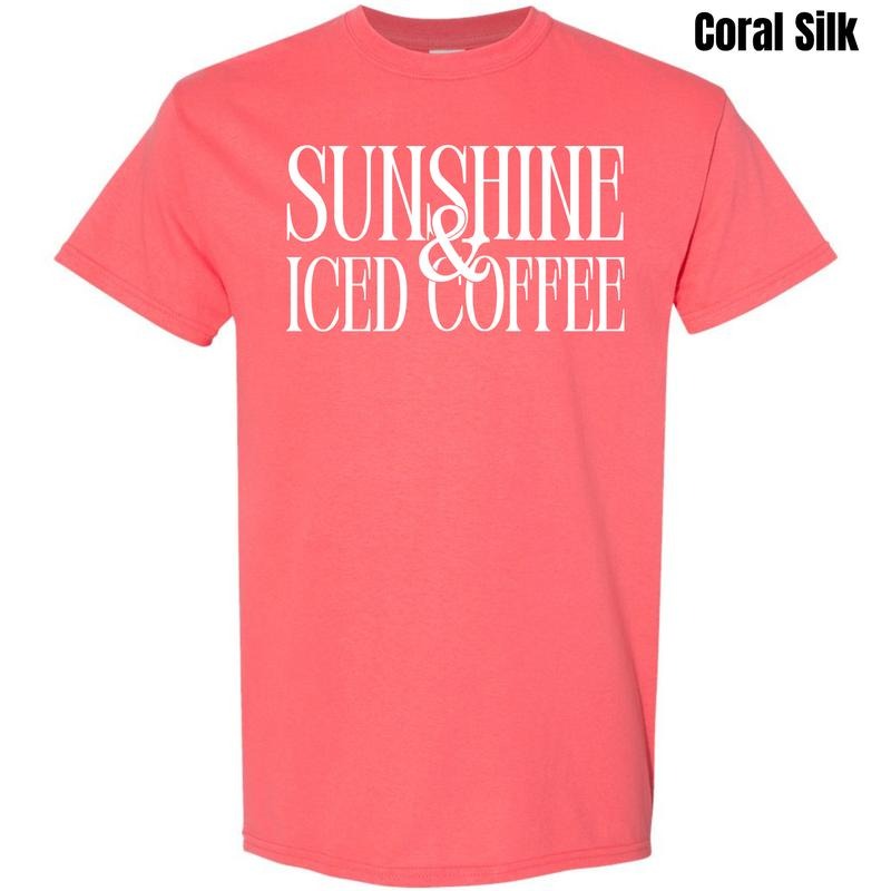Sunshine & Iced Coffee Gildan T-Shirt 'NLB' Hoodie, Sweatshirt | RetroVerseTees.com
