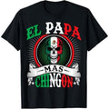 Superhero team Papa Mas Chingon Funny Mexican Dad Husband Regalo Flag T-Shirt Hoodie, Sweatshirt | RetroVerseTees.com