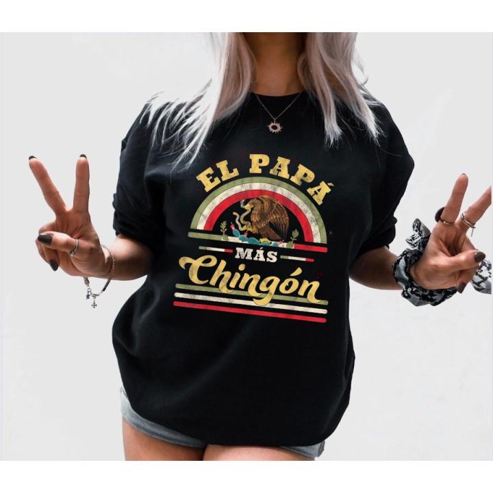 Superhero team Papa Mas Chingon Funny Mexican Flag Cool Dad Gift Regalo T-Shirt style 02 Hoodie, Sweatshirt