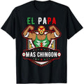 Superhero team Papa Mas Chingon TNF'WB shield Day Mexican Wrestler Luchador T-Shirt Hoodie, Sweatshirt | RetroVerseTees.com