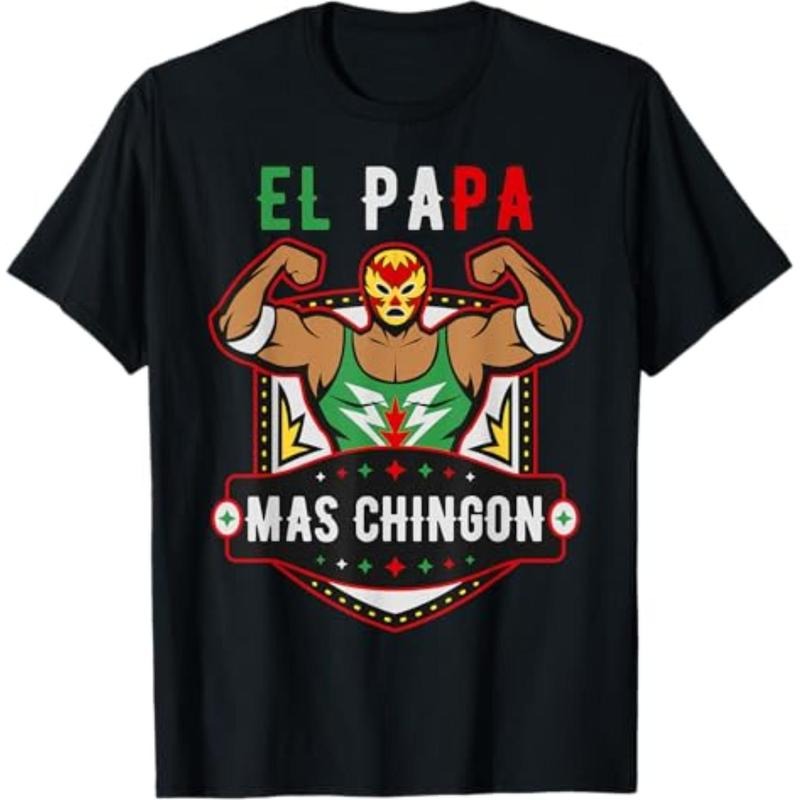 Superhero team Papa Mas Chingon TNF'WB shield Day Mexican Wrestler Luchador T-Shirt Hoodie, Sweatshirt | RetroVerseTees.com