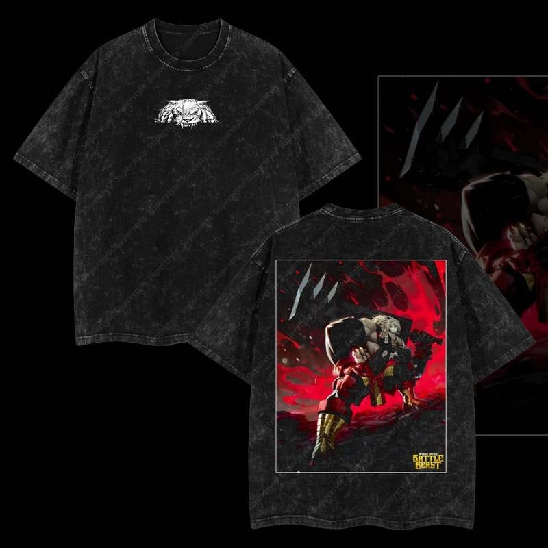 Superstyle Limited TNF Strongest Battle Beast - Invincible WB shield Bat brand Double Printed Oversize Lightweight Acid...