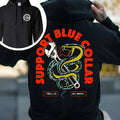 Support Blue Colar Troll Co T-shirt - Crewneck Sweatshirt