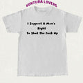 Support Man's right  - Unisex Heavy Cotton Tee, Gifts Hoodie, Sweatshirt | RetroVerseTees.com
