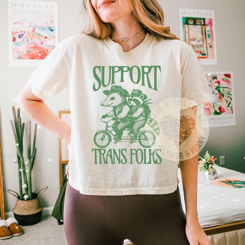 Support Trans Folks,Gay Rights Shirt,Funny Lgbtqia pride,Trans tee Hoodie, Sweatshirt | RetroVerseTees.com