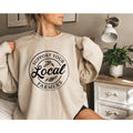 Support Your Local Farmers Sweatshirt, Farmer Gift, Farm Sweatshirt Farmer Hooded Sweat, Country Hoodie, Animal...