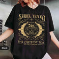 Suriel Tea Co Tshirt , A Court Of Thorns And Roses Shirt, The Hottest Team In Prythian Tshirt,Sarah J Maas Shirt, Feyre...