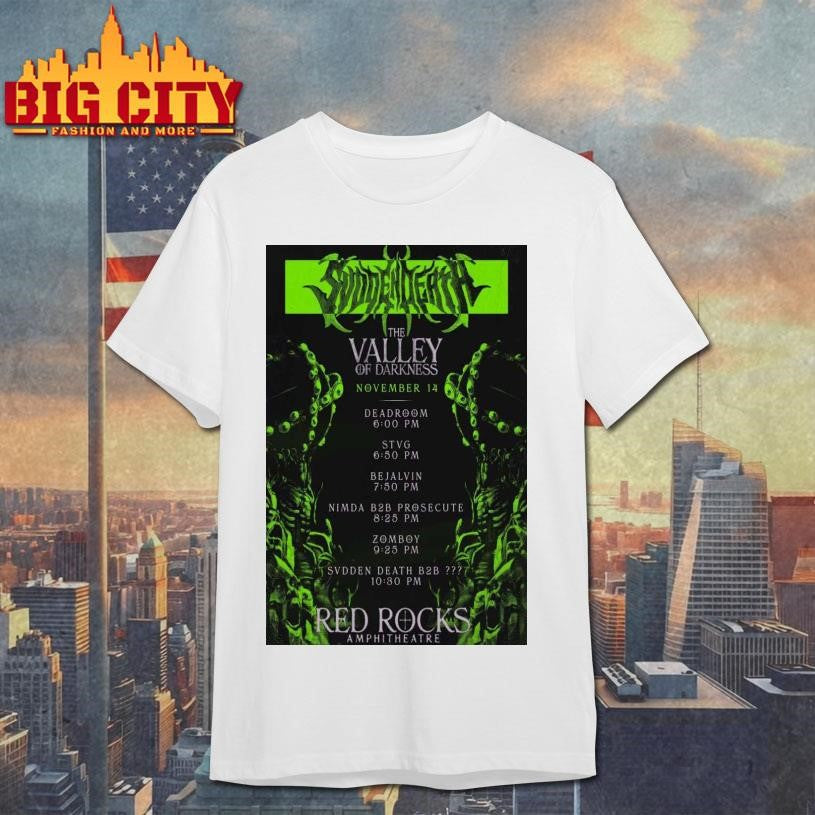 Svdden Death Morrison November 14 2025 Poster Shirt