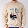 Swamp Cracker Turkey Hunting Shirt Sweatshirt, Wild Gobbler with Camouflaged Hunter Hoodie | RetroVerseTees.com