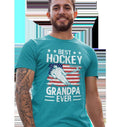 Ice Hockey Dad Shirt//T shirt/Hoodie/Sweater - Personalized Grandpa Uncle Gift - Mens Sports T-shirt For Hockey Fans