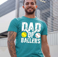 Funny Dad Of Ballers - Baseball Softball Fathers Day Shirt//T shirt/Hoodie/Sweater