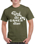Fathers Day T-shirt/Hoodie/Sweater Birthday Cotton T-shirt Gift For Dad Gamer By Night Gifts Presents Father Sweatshirt