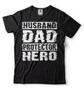 Husband Dad Protector Hero Shirt//T shirt/Hoodie/Sweater Father's Day Dad Tshirt Father Birthday Gift Shirt For Men Men's...