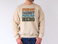 Husband Daddy Protector Hero Sweatshirt//T shirt/Hoodie/Sweater Fathers Day Gift Hero Dad Gift Sweater Cool Daddy Gifts...