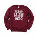 Protector Hero Sweatshirt//T shirt/Hoodie/Sweater I Mean Father Sweatshirt Father And Son Sweatshirt Proud Black Dad Dad...