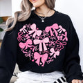 Coquette Valentine Heart T-shirt/Sweatshirt, Valentine T-shirt/Sweatshirt, Valentine love T-shirt/Sweatshirt, Girls...