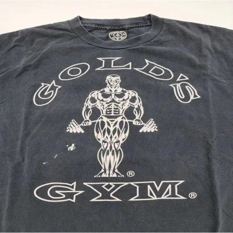 Vintage Golds Gym 1990s Retro T-shirt/Sweatshirt, Top Cotton Vintage Shirt Hoodie | RetroVerseTees.com