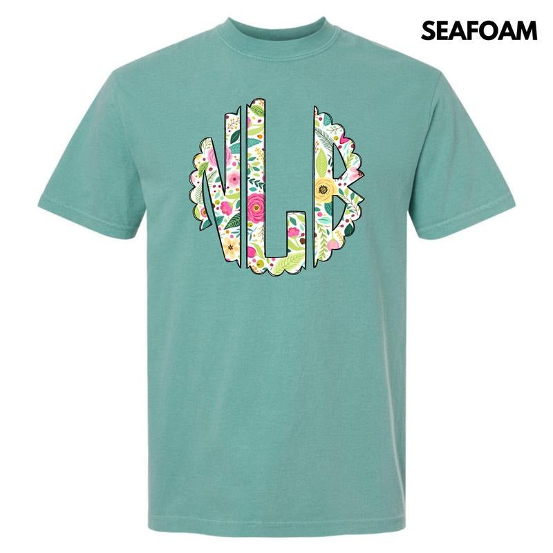 Sweet As Can Be Monogram Comfort Colors T-Shirt 'NLB' Hoodie, Sweatshirt | RetroVerseTees.com