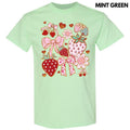 Sweet Strawberry Scene Gildan Short Sleeve T-Shirt 'NLB' Hoodie, Sweatshirt | RetroVerseTees.com