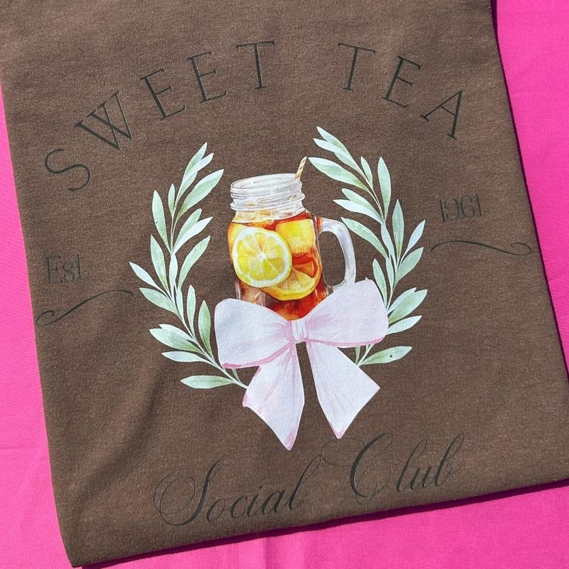 Sweet Tea Social Club Sweatshirt T-Shirts, Hoodie | RetroVerseTees.com