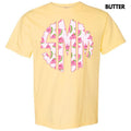 Sweet Watermelon Monogram Comfort Colors T-Shirt 'NLB' Hoodie, Sweatshirt | RetroVerseTees.com