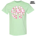 Sweet Watermelon Monogram Gildan Short Sleeve T-Shirt 'NLB' Hoodie, Sweatshirt | RetroVerseTees.com