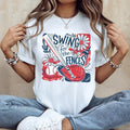 Swing For The Fences DTF Transfers - THIS IS NOT A SHIRT Hoodie, Sweatshirt | RetroVerseTees.com