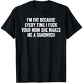 Swoosh'Bat brand Fat Because Swoosh Fuck Your Mom Sandwich Fucking Sex T-Shirt Casual Round Neck Hoodie, Sweatshirt