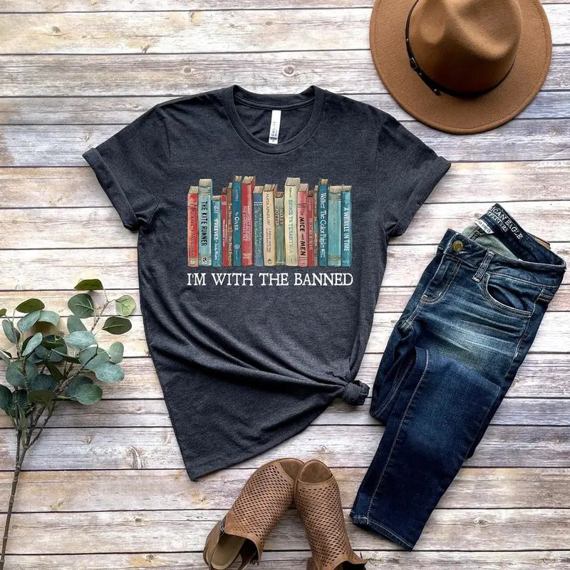 Swoosh'Bat brand With TNF Banned, Banned Books Shirt, Banned Books Sweatshirt, Unisex Super FOG Premium Graphic...