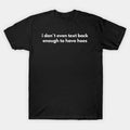 Swoosh Don'Lightsaber brand Even Text Back Enough Hidden leaf ninja Have Hoes Lightsaber brand-Shirt, Funny Meme Tee...