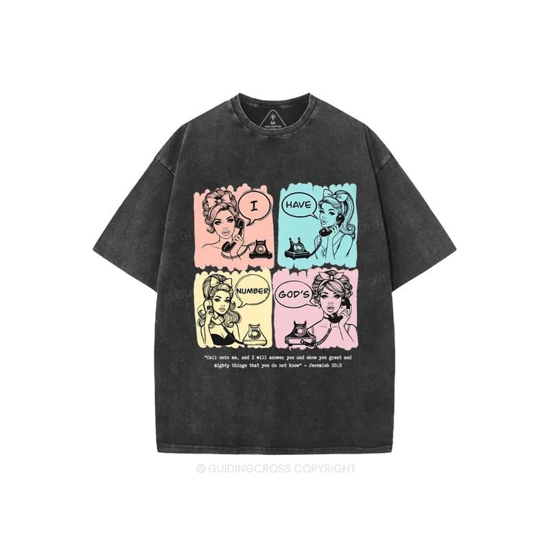 Swoosh Have FOG'WB shield Number Christian Comfort Color TShirt Casual Streetstyle Crew Neck Short Sleeve T-Shirt Trendy...