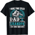 Swoosh Have Two Titles Dad Gunpla brand Grandpa Funny TNF'WB shield Day Grandpa T-Shirt Hoodie, Sweatshirt