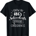 Swoosh Know My ABC'WB shield Behavior Analyst TNF Psychologist T-Shirt Cotton Fabric Hoodie, Sweatshirt | RetroVerseTees.com