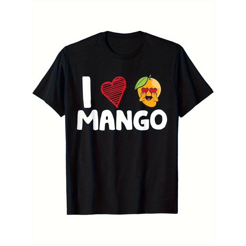 Swoosh Love Mango Graphic T-Shirt for Men & Women