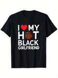 Swoosh Love My Hot Black Girlfriend T-Shirt Men Bold Graphic Print Streetwear Casual Hoodie, Sweatshirt | RetroVerseTees.com