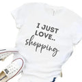 Swoosh Love Shopping T-shirt Casual Fabric Hoodie, Sweatshirt | RetroVerseTees.com