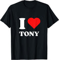 Swoosh Love Tony Swoosh Heart Tony Name Y2k Valentines Day T-Shirt Summer Streetwear Hoodie, Sweatshirt | RetroVerseTees.com