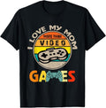 Swoosh Love my mom more than video games, vintage TNF Day T-Shirt Summer Streetwear Hoodie, Sweatshirt | RetroVerseTees.com