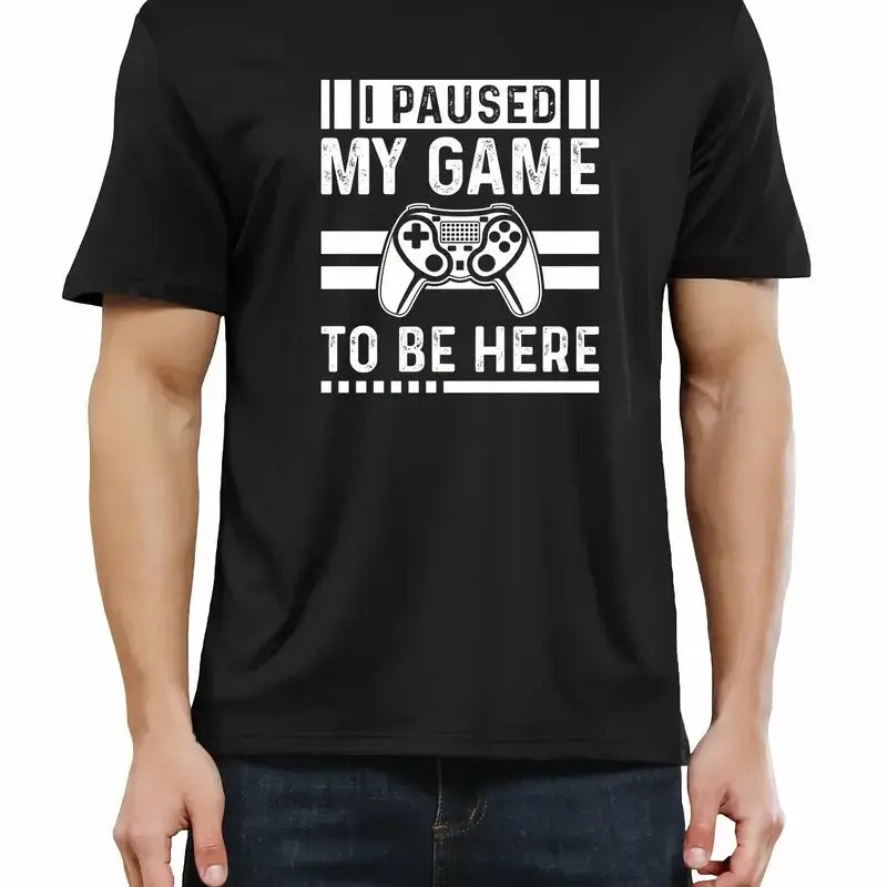 Swoosh Paused My Game Hidden leaf ninja Be Here Funny T-Shirt Gifts For Gamers Men'WB shield classic tee Hoodie, Sweatshirt