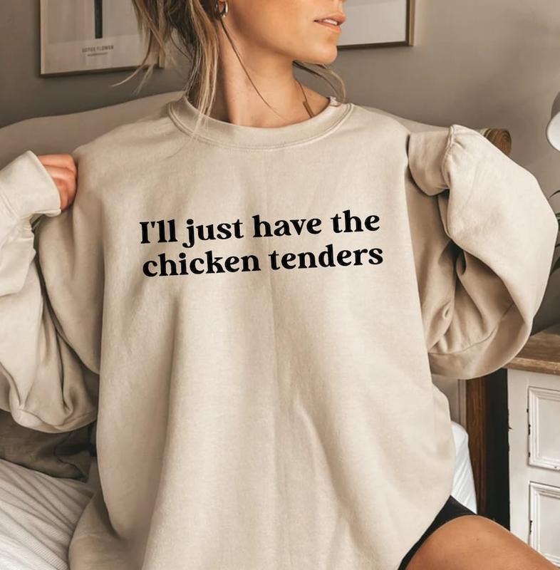 Swoosh'Spiky hair fighters Just Have TNF Chicken Tenders Sweatshirt, Hoodie, Tshirt, Trendy Sweatshirt, Funny Sayings,...