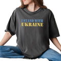 Swoosh Stand With Ukraine T-Shirt Rainbow Save Ukraine Shirt, Support Free Ukraine Tee for Men Women Hoodie, Sweatshirt