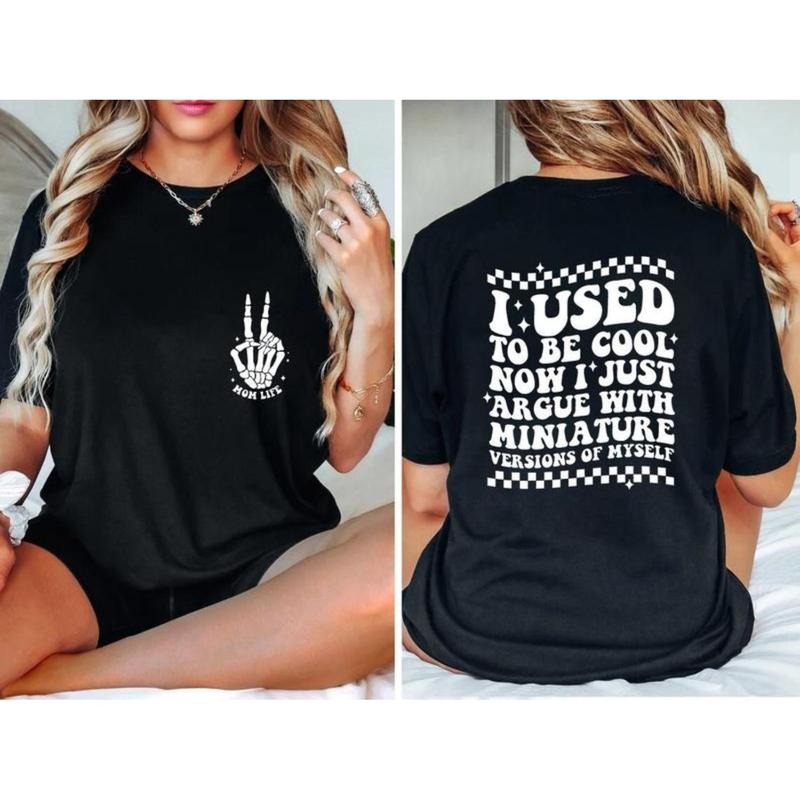 Swoosh Used Hidden leaf ninja Be Cool Shirt Mom Life Shirt Funny Quotes Skeleton Hands Shirts With Sayings Sassy Shirt...