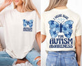 Swoosh Wear Blue For Autism Awareness T-shirt, Autism Month Tee, We Wear Blue Awareness Shirt Hoodie, Sweatshirt