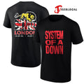 System Of A Down SOAD London UK Tottenham Stadium shirt