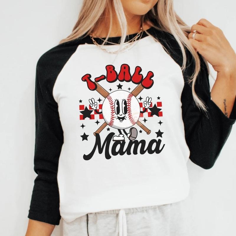 T-Ball Mama DTF Transfers - THIS IS NOT A SHIRT Hoodie, Sweatshirt | RetroVerseTees.com