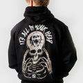 Men's All in Your Head Hoodie/T-Shirt - Cotton Fleece Pullover Sweatshirt | RetroVerseTees.com