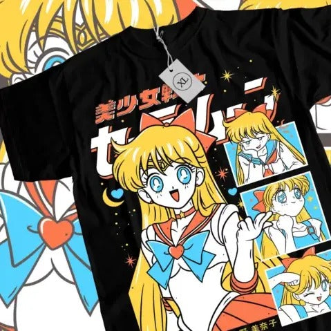 T-Shirt Graphic Shirt 90s Anime Harajuku Aesthetic Otaku new Shirt All Size Hoodie, Sweatshirt | RetroVerseTees.com