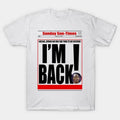 T Shirt Kobe I'm Back Graphic Unisex T-Shirt Menswear Top Hoodie, Sweatshirt | RetroVerseTees.com