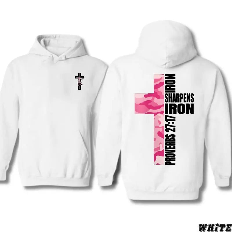 Faith Shirt Pink Camo Cross Christian Best Friend Bible Verse Shirt for Men and Women - Hoodie/T-Shirt Menswear...